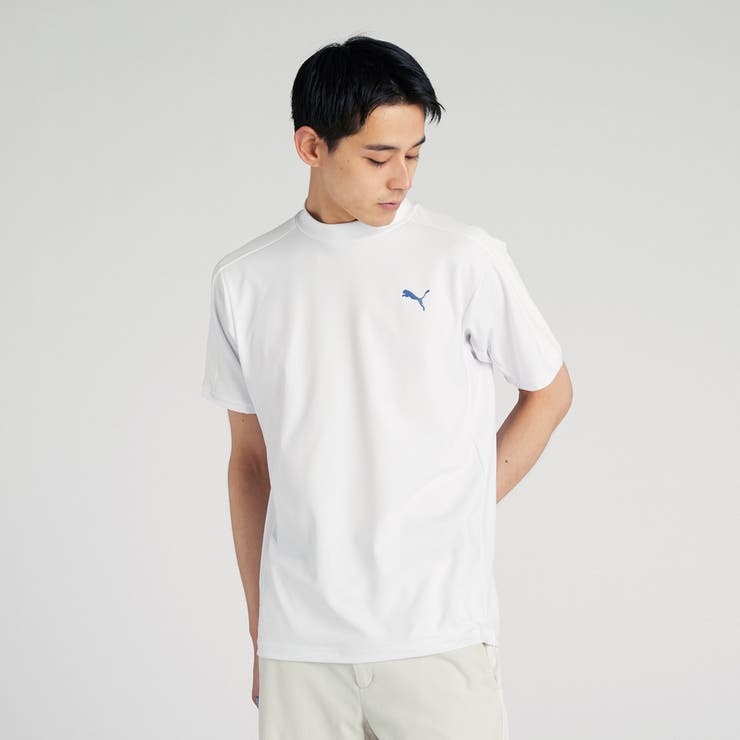 メンズ ゴルフ PF テック ライン 3D モックネック 半袖 シャツ | PUMA | 詳細画像1 