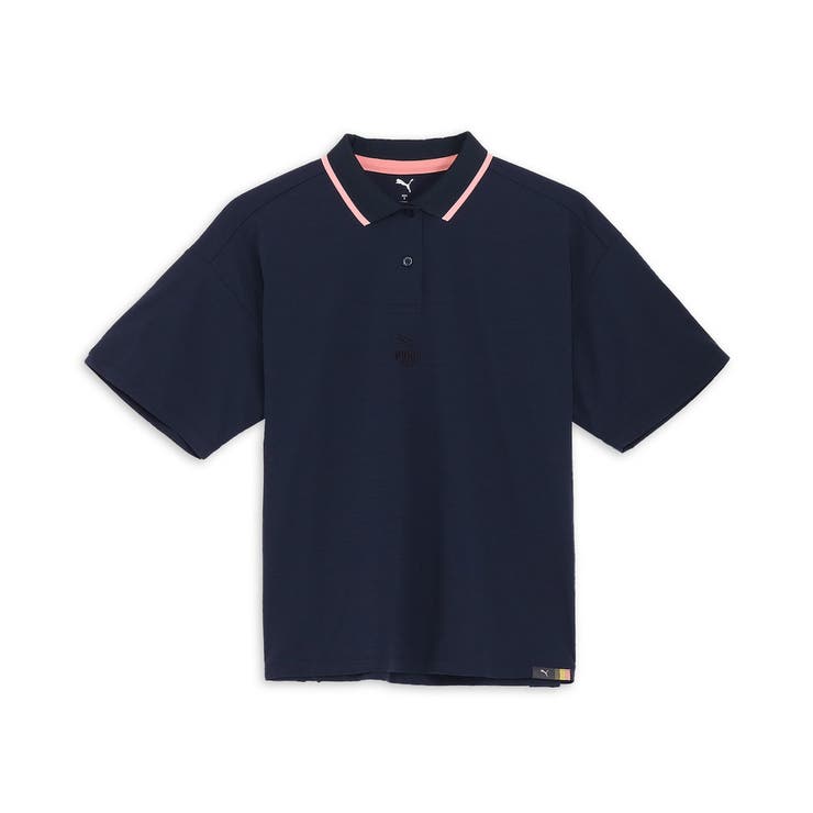 ウィメンズ ゴルフ FOG リブ カラー 半袖 ポロシャツ | PUMA | 詳細画像1