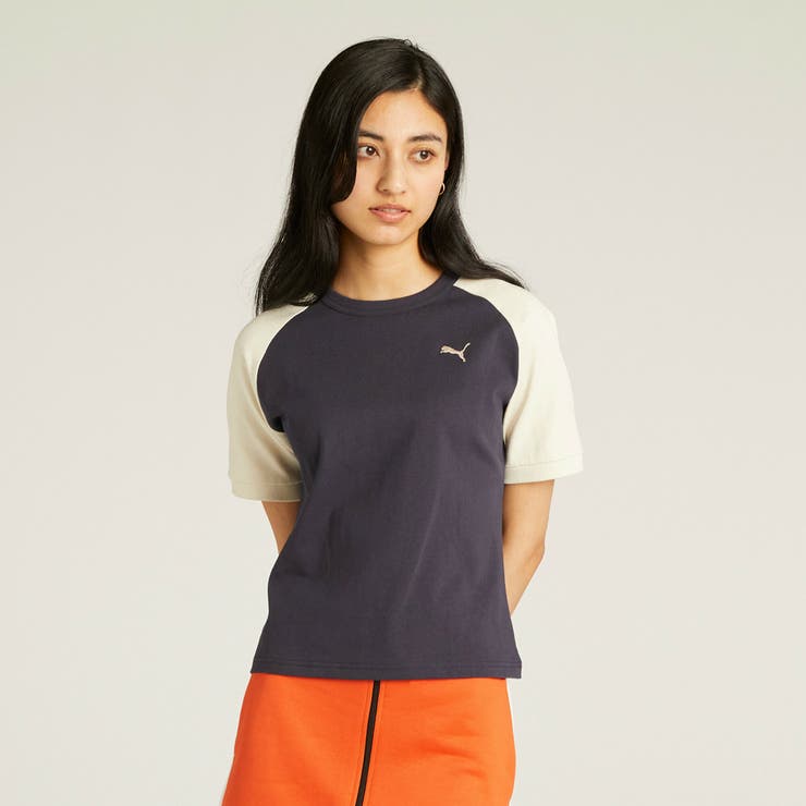 ウィメンズ ワードローブ ESS＋ 半袖 Tシャツ PUMA｜ウィメンズ ワードローブ ESS+ 半袖 Tシャツ | Rakuten