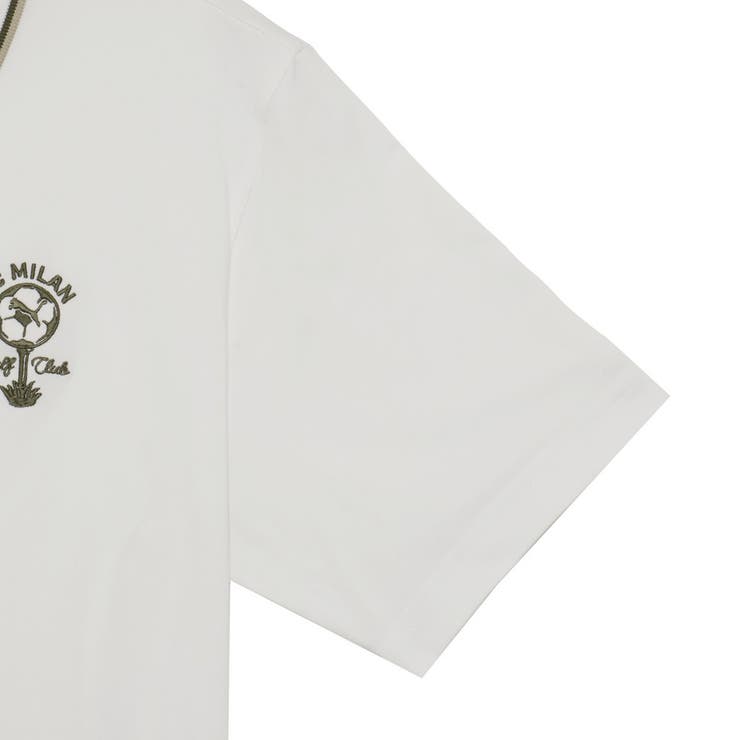 メンズ ゴルフ PUMA x ACミラン ゴルフクラブ 半袖 ポロシャツ | PUMA | 詳細画像3 