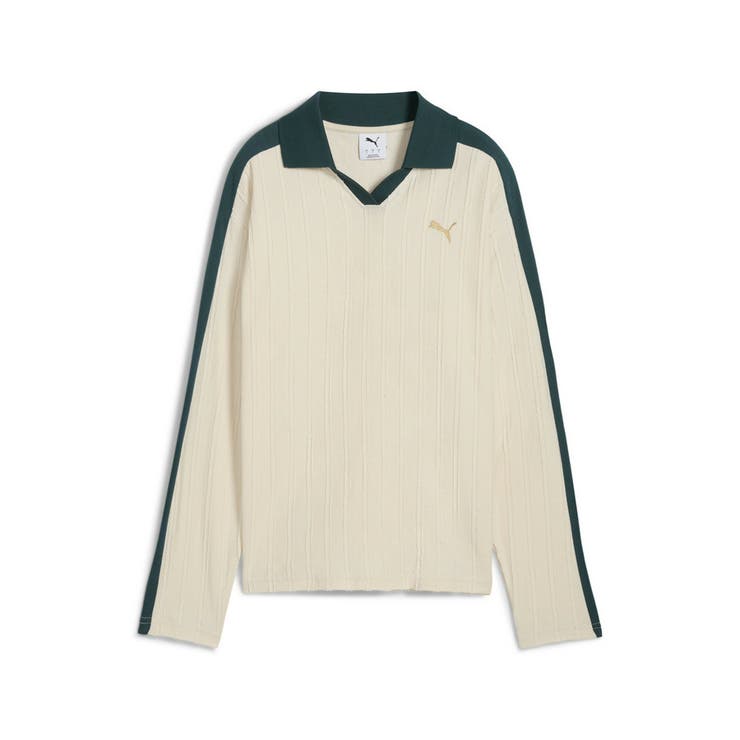 ウィメンズ T7 リラックスド 長袖 ポロシャツ[品番：PUMW0009080