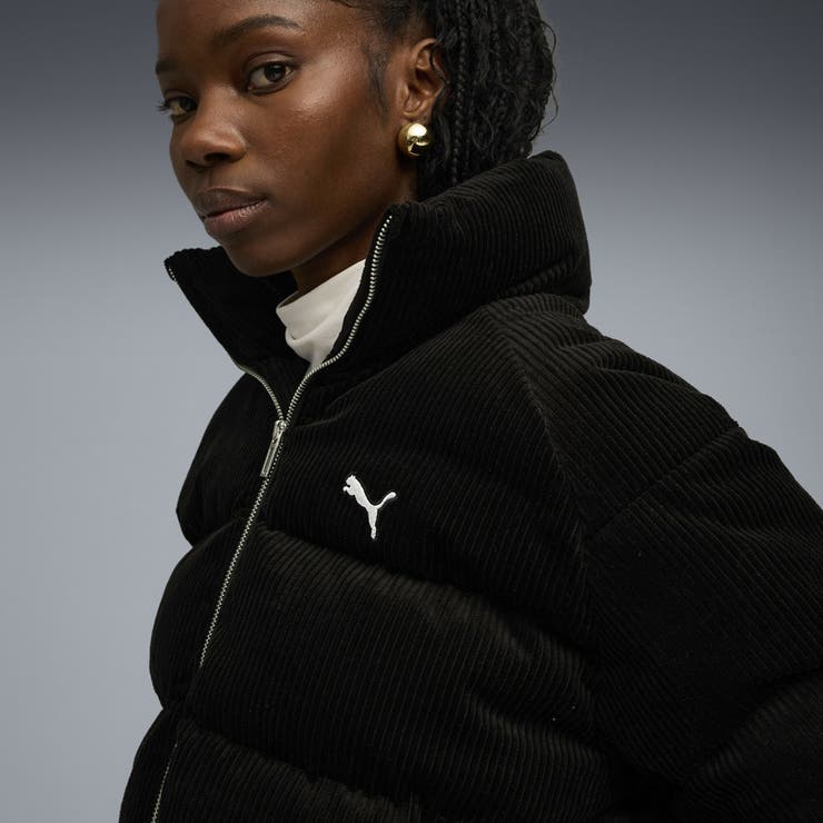 ウィメンズ ワードローブ ESS コーデュロイ パッファー ジャケット | PUMA | 詳細画像2 