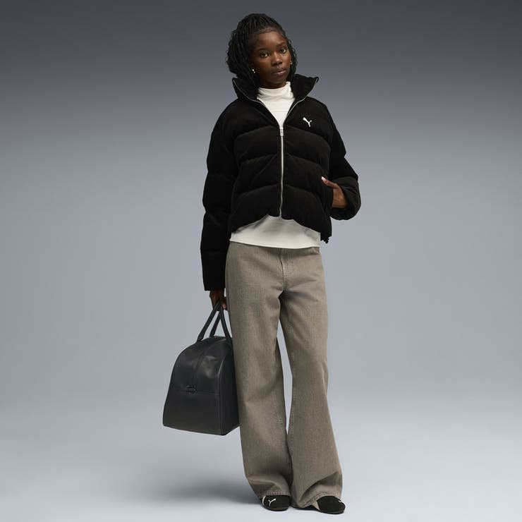 ウィメンズ ワードローブ ESS コーデュロイ パッファー ジャケット | PUMA | 詳細画像3 