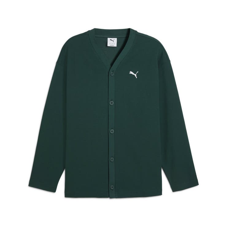 メンズ ワードローブ ESS リラックスド ジャガード カーディガン | PUMA | 詳細画像4
