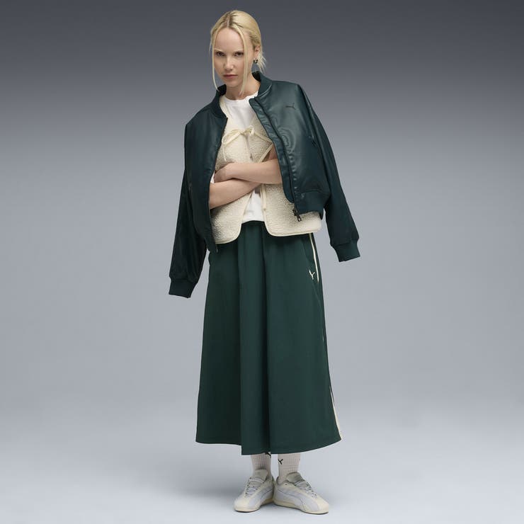 ウィメンズ T7 ウーブン ミディ スカート | PUMA | 詳細画像3 