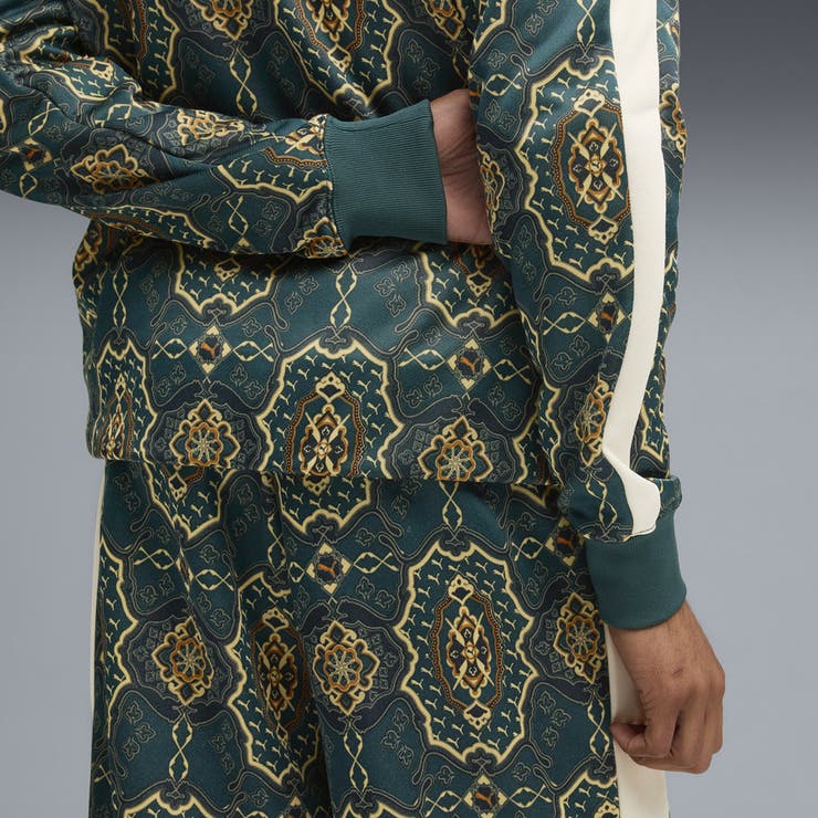 メンズ T7 ヴィンテージ プレップ トラック ジャケット[品番