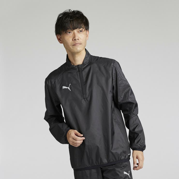 メンズ サッカー チームファイナル ピステ 長袖 ハーフジップ トップス[品番：PUMW0005457]｜PUMA（プーマ ）のメンズファッション通販｜SHOPLIST（ショップリスト）
