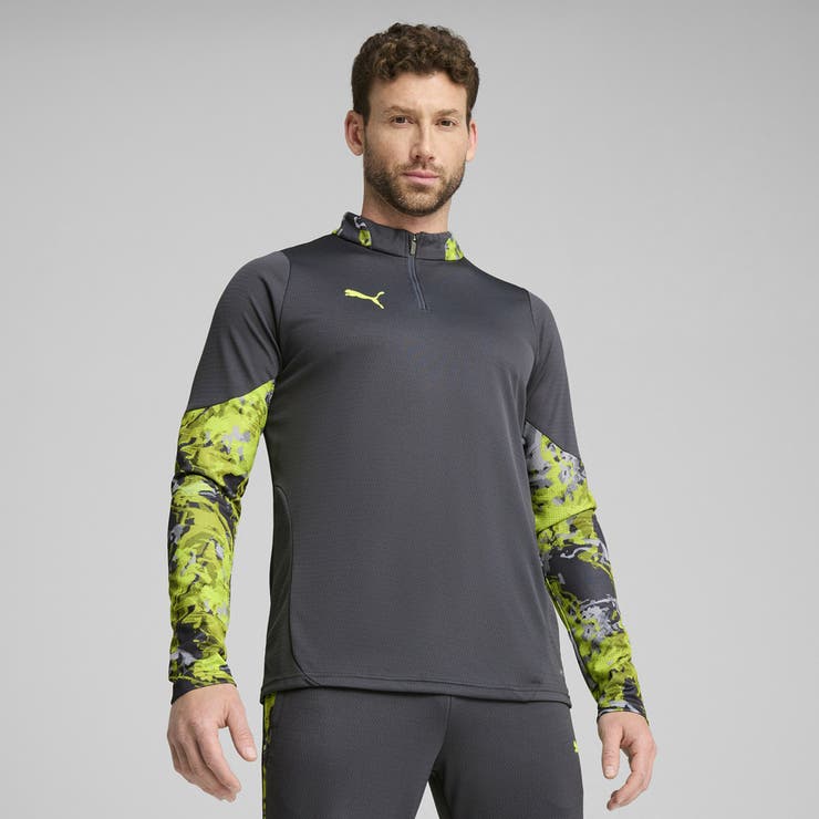 メンズ サッカー INDIVIDUAL CUP 1/4 ジップ トップ | PUMA | 詳細画像1 