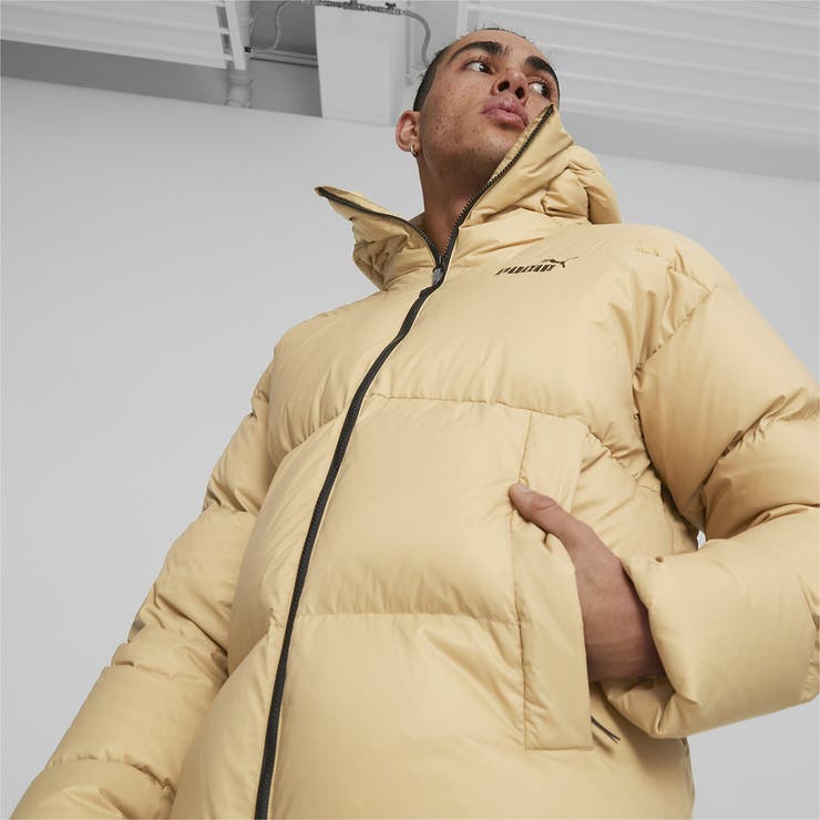 LFM(U) ダウンジャケット ベージュ ベージュ ダウンジャケットM Onitsuka Tiger（オニツカタイガー）の