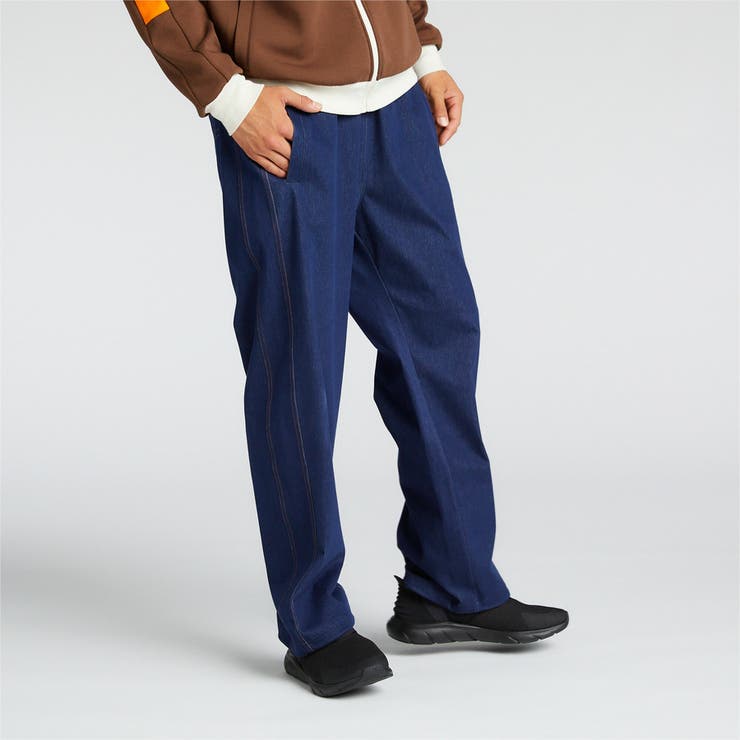 メンズ CORE HERITAGE デニムライク ニットパンツ[品番：PUMW0003134]｜PUMA（プーマ ）のメンズファッション通販｜SHOPLIST（ショップリスト）