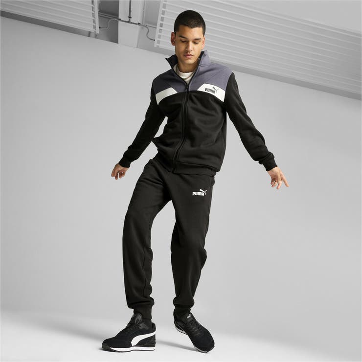 メンズ プーマ パワー 裏起毛 スーツ 上下セット | PUMA | 詳細画像1 