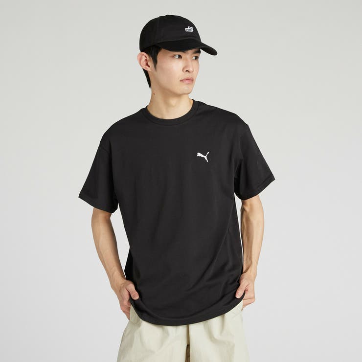 メンズ ESS ロゴ ラブ MX バックプリント 半袖 Tシャツ | PUMA | 詳細画像1 