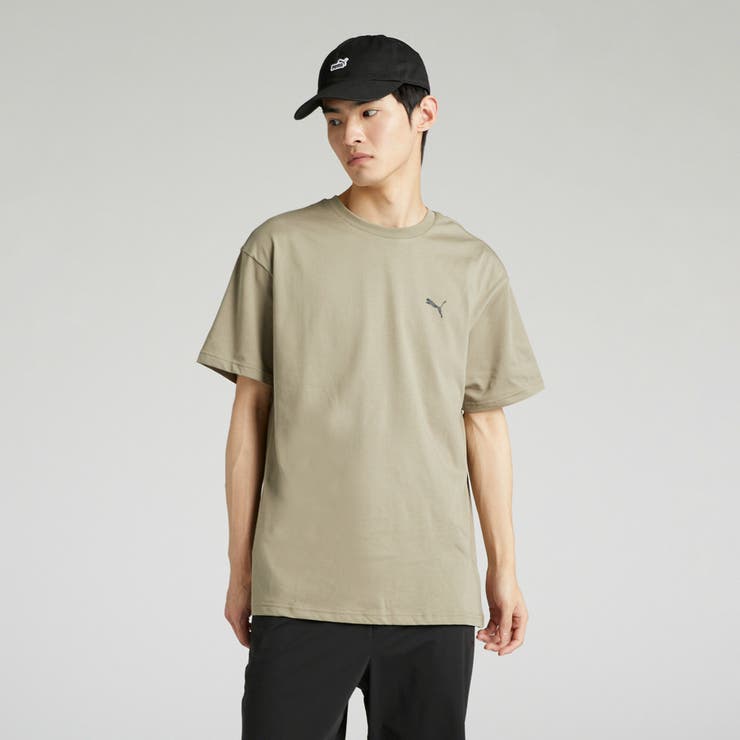 PUMA 　プーマ　セットアップ　ブラック　刺繍　ワンポイント　光沢　Mサイズ PUMA プーマ セットアップ ブラック 刺繍 ワンポイント 光沢 M