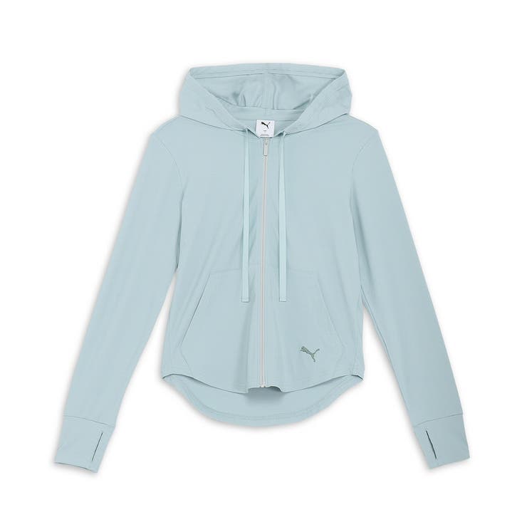ウィメンズ サマー リブ フルジップ フーディ | PUMA | 詳細画像4 