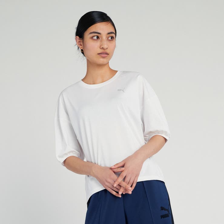 ウィメンズ サマー レイヤード 半袖 Tシャツ | PUMA | 詳細画像1 