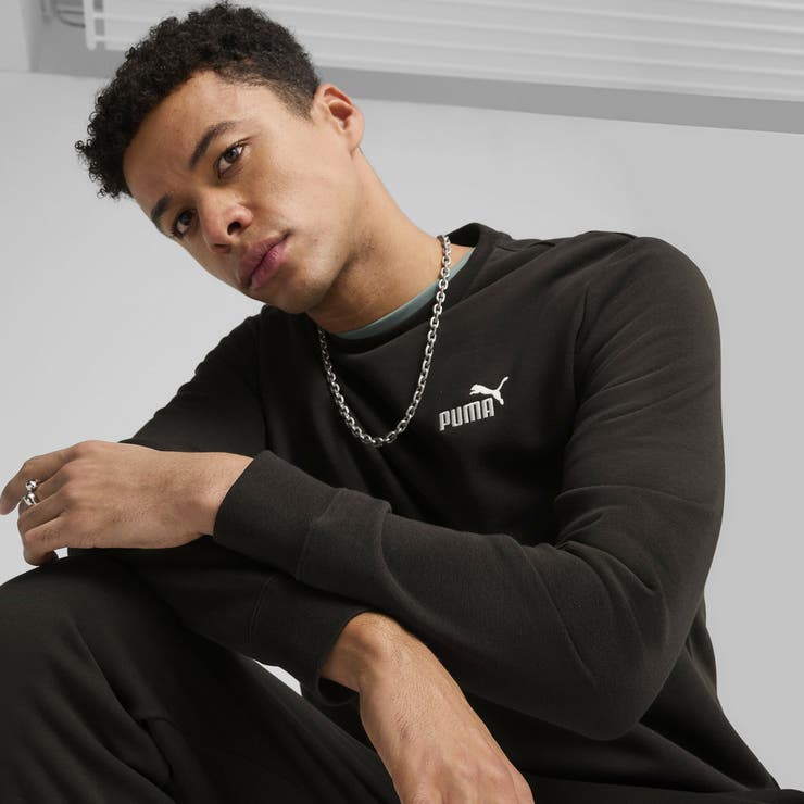 メンズ ESS スモール NO.1 ロゴ クルースウェット | PUMA | 詳細画像5 