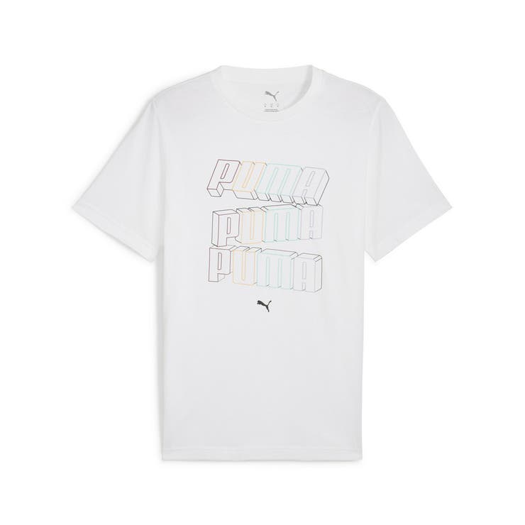 メンズ ESS ロゴ ラブ 半袖 Tシャツ | PUMA | 詳細画像1 