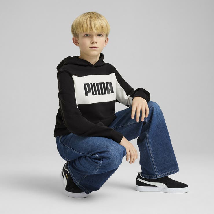 ボーイズ ESS ブロック フーディ TR B 120-160cm | PUMA | 詳細画像3 