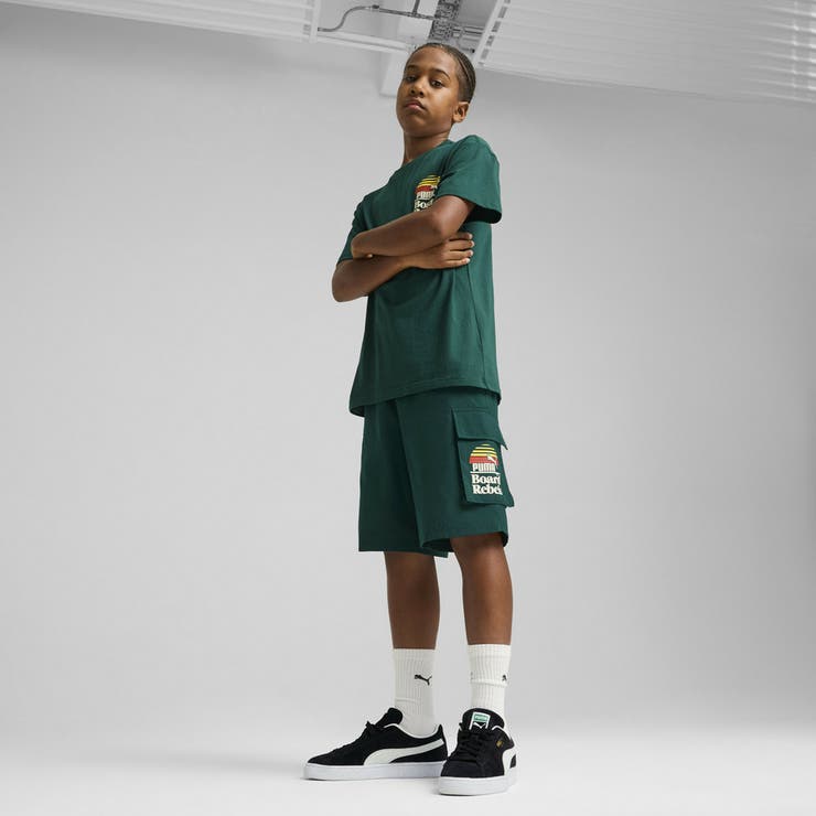 ボーイズ ミッド 90S カーゴ チノ ショーツ B 120-160cm | PUMA | 詳細画像3 