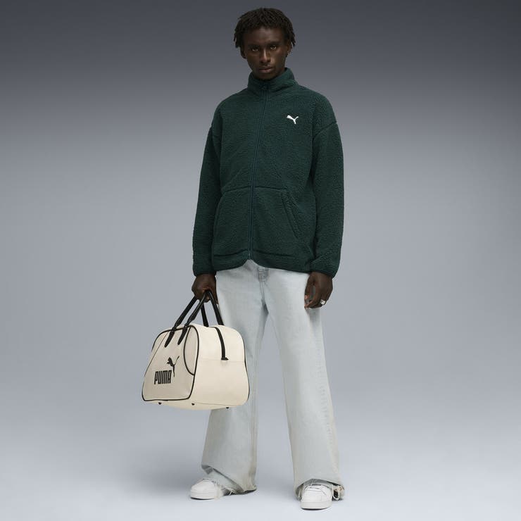 メンズ ESS エレベーテッド リラックスド フルジップ シェルパ ジャケット | PUMA | 詳細画像3 