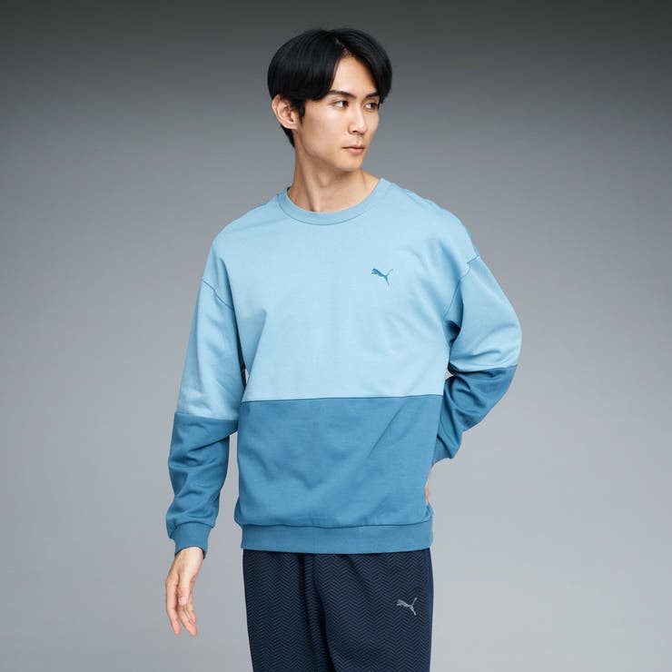 メンズ ESS MX リラックスド シーズナル クルースウェット | PUMA | 詳細画像1 