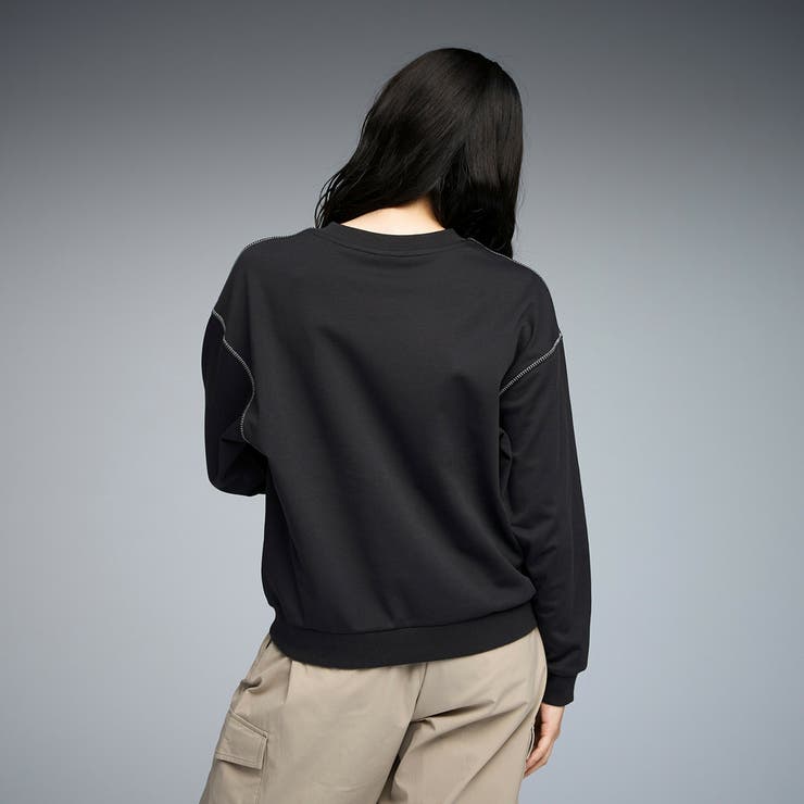 ウィメンズ ESS MX リラックスド クルー スウェット | PUMA | 詳細画像2 