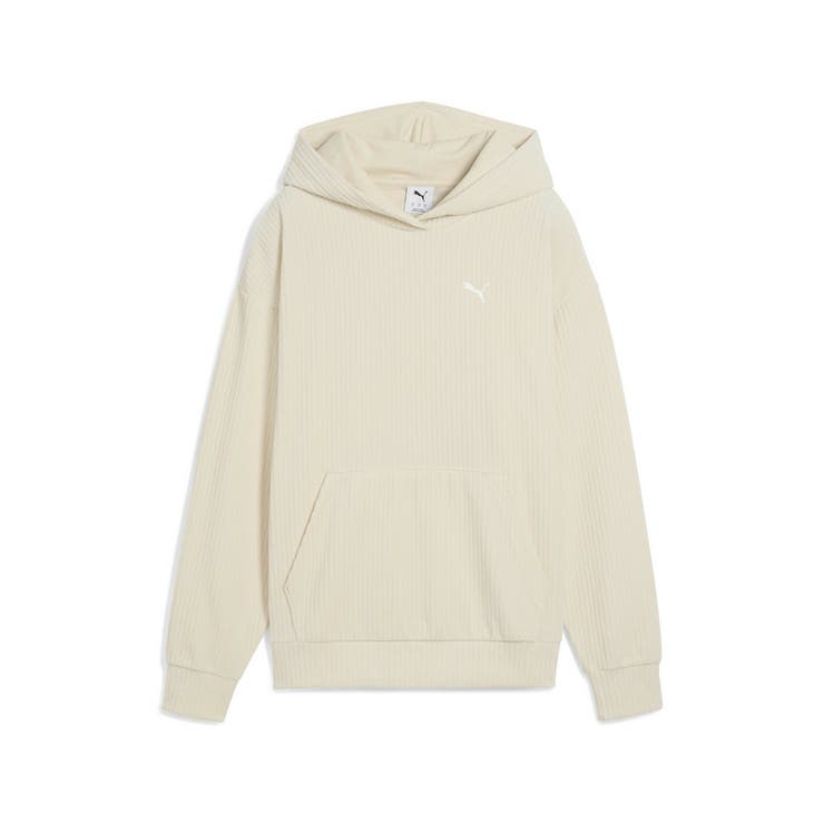 ウィメンズ ESS ELEVATED コンフォート ベロア リブ フーディ | PUMA | 詳細画像4 