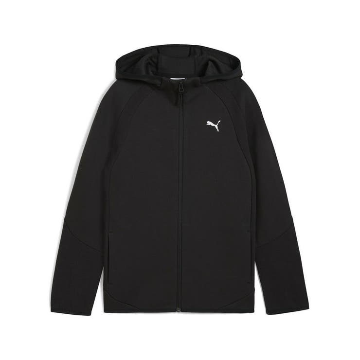 ボーイズ エヴォストライプ フルジップ フーディ 120-160cm | PUMA | 詳細画像4 