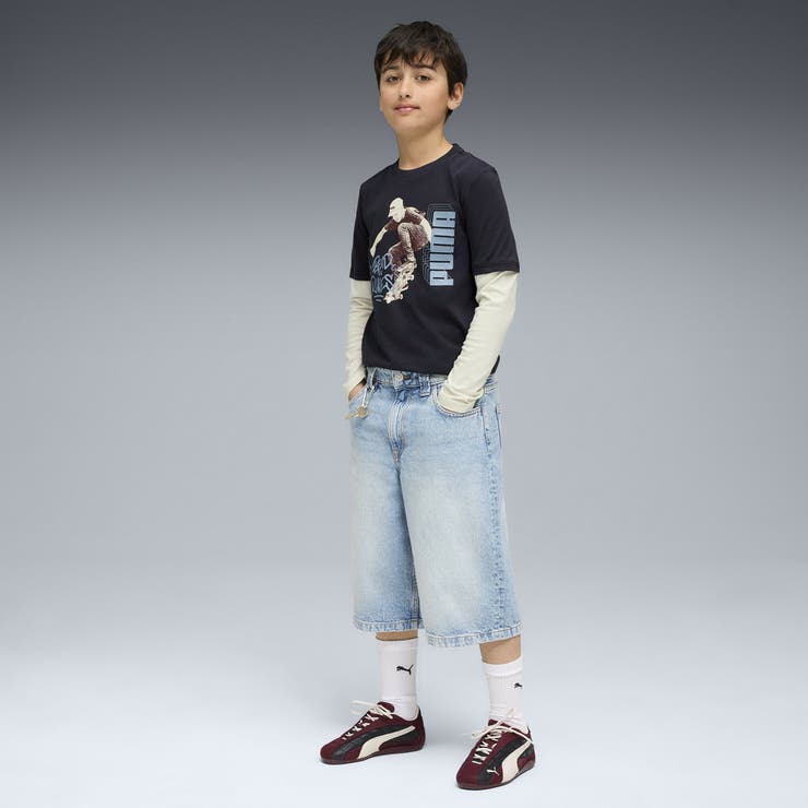 ボーイズ ミッド90S レイヤード 長袖 Tシャツ 120-160cm | PUMA | 詳細画像3 