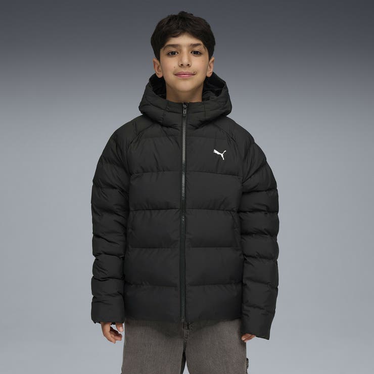キッズ シンセティック フーデッド パッファー ジャケット 120-160cm | PUMA | 詳細画像1 