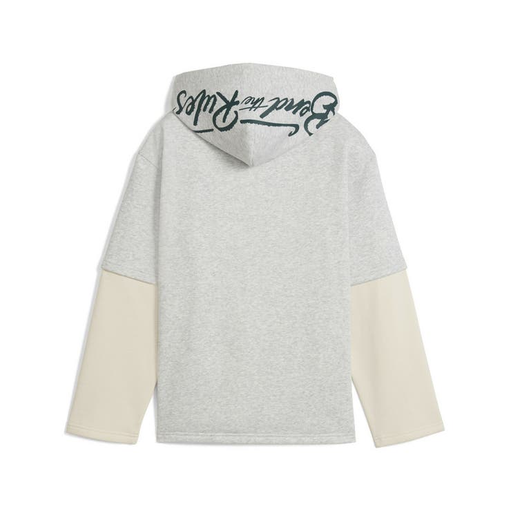 ボーイズ ミッド90S レイヤード フーディ 裏起毛 120-160cm | PUMA | 詳細画像2 