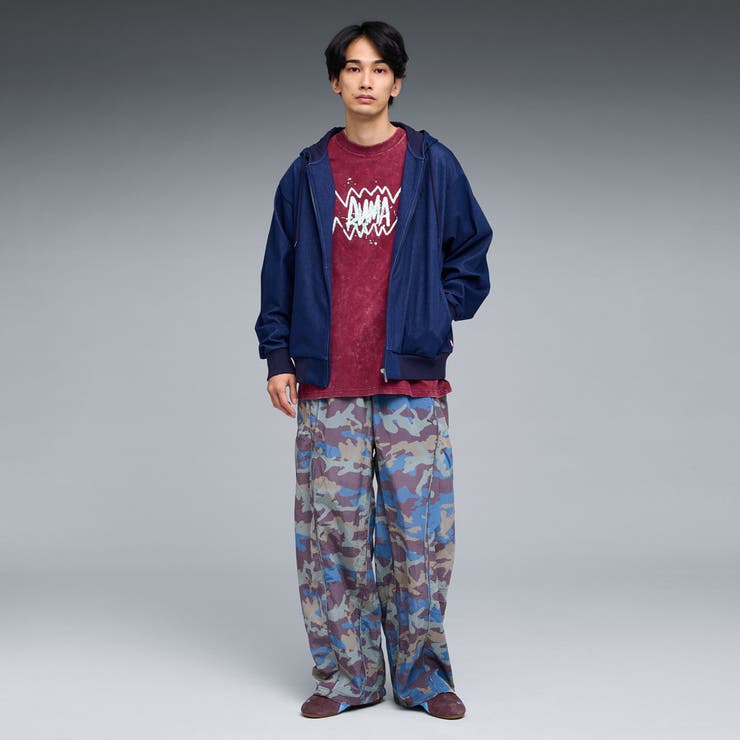 メンズ ESS エレベーテッド デニムライク フーディ | PUMA | 詳細画像3 