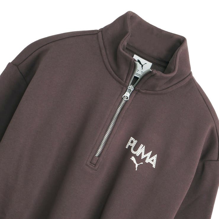 ウィメンズ ラインストーン ハーフジップ | PUMA | 詳細画像5 