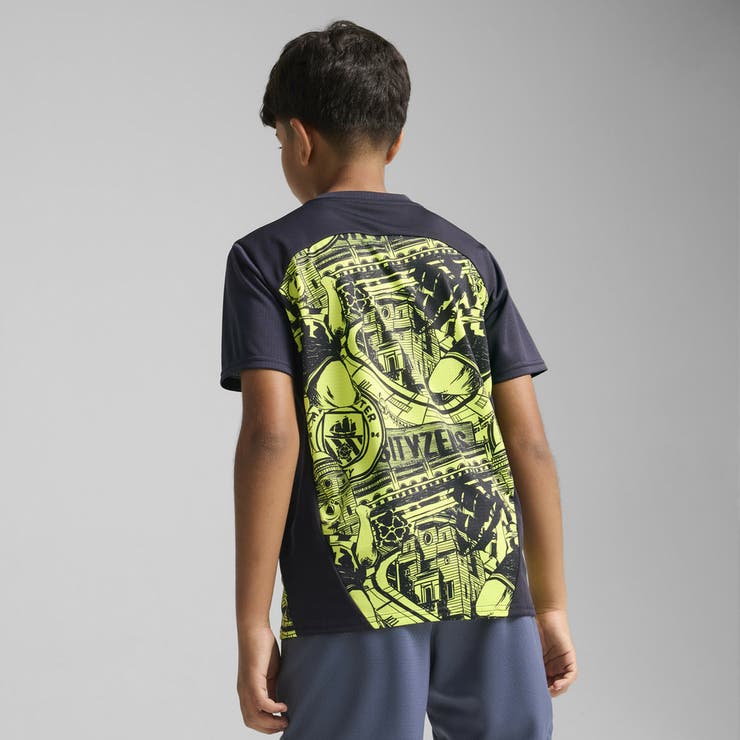 【専用】PUMA マンチェスター・シティ シャツ Mサイズ PUMA マンチェスターシティ MCFC 2024-25 プレマッチ 半袖