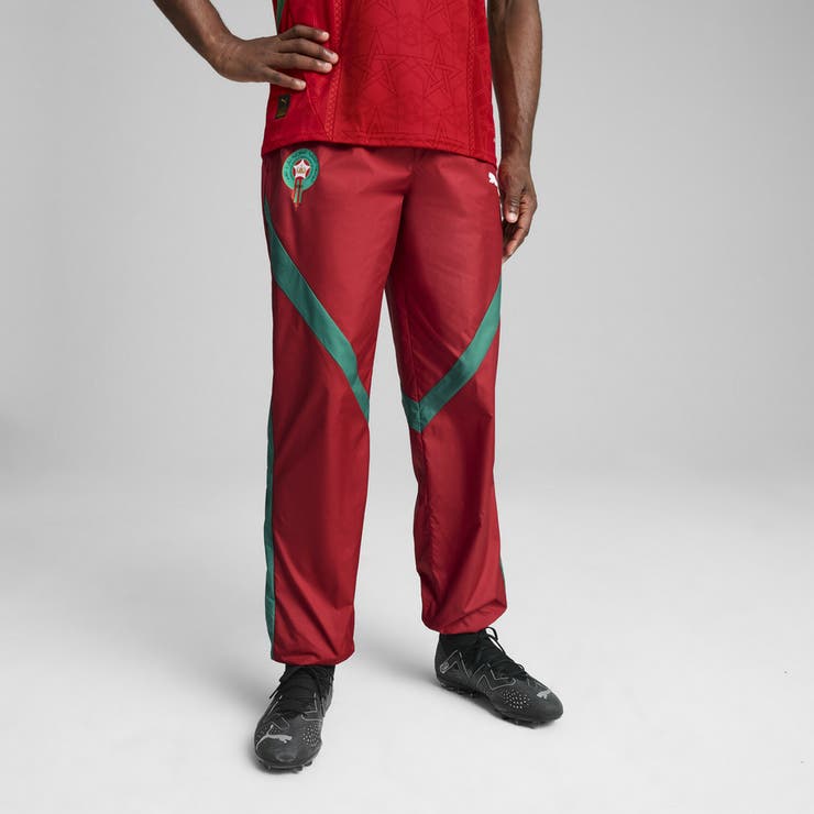 メンズ サッカー モロッコ プレマッチ ウーブン パンツ | PUMA | 詳細画像1 