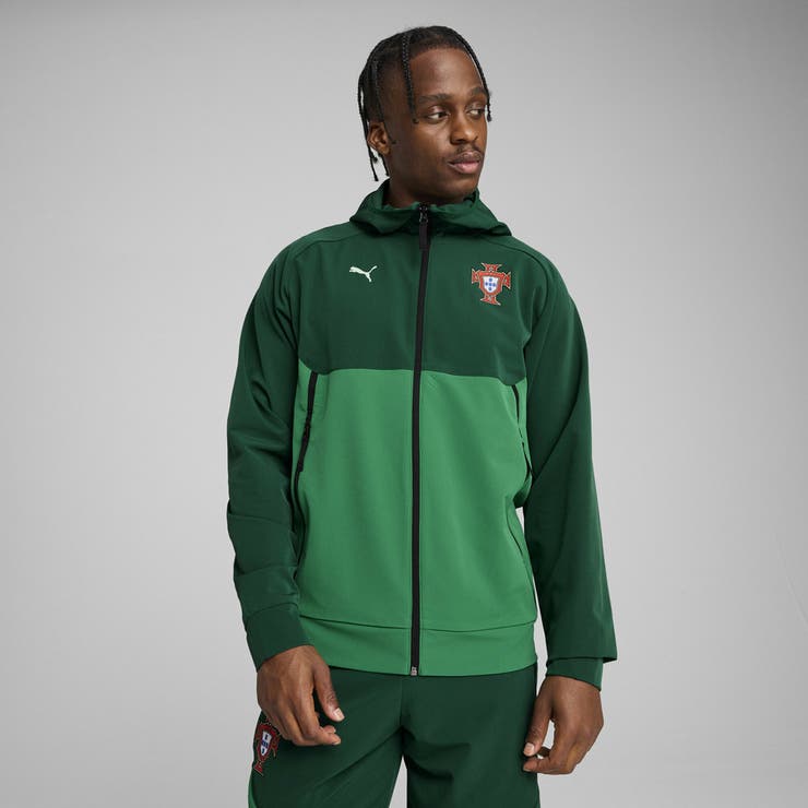 メンズ サッカー ポルトガル代表 プーマテック ウーブン トラック ジャケット[品番：PUMW0005973]｜PUMA（プーマ）のメンズ ファッション通販｜SHOPLIST（ショップリスト）