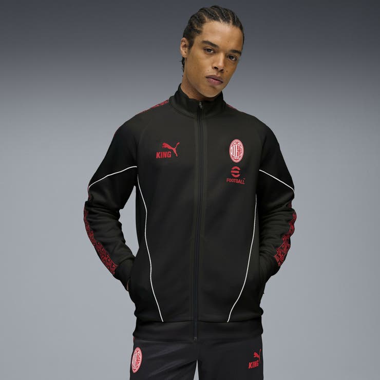 メンズ サッカー ACミラン キング アンセム ジャケット | PUMA | 詳細画像1 