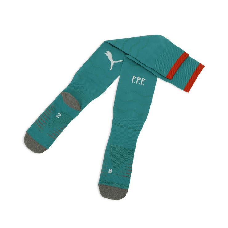 メンズ サッカー ポルトガル代表 レプリカ グラフィック ソックス | PUMA | 詳細画像1 