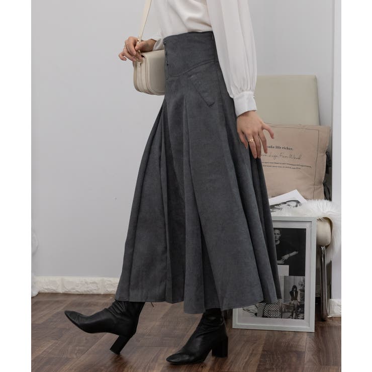 最終価格CEL The Holy Cross コルセットスカート ロングブラック