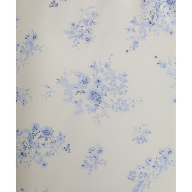 フリルデザイン リボン付き ティアード切替ロングワンピース | Pumpkin  Port | 詳細画像26 