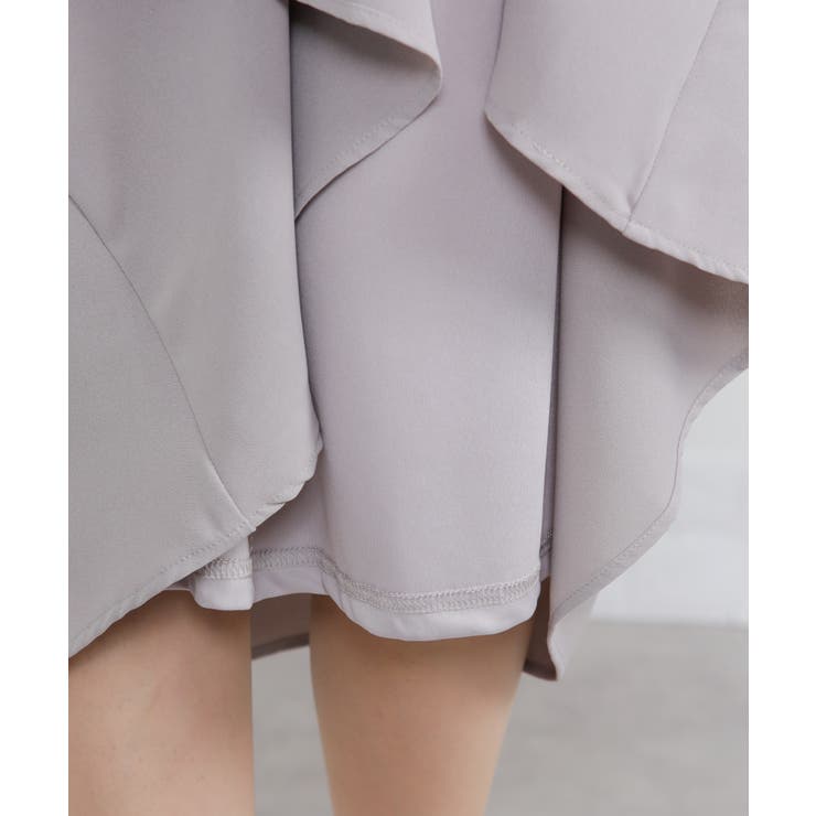 ボリュームフリル ゴールドボタン ハイウエスト ワンピース | Pumpkin  Port | 詳細画像33 