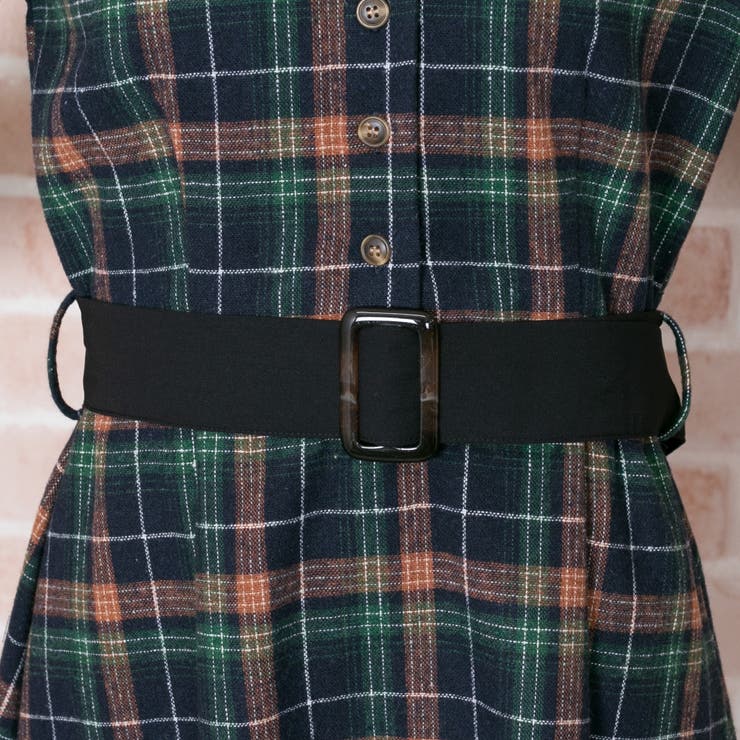 チェック バイカラー レトロ ワンピース 品番 Ppnw Pumpkin Port パンプキンポート のレディースファッション通販 Shoplist ショップリスト