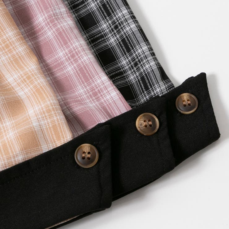 PRADA プラダ ピンクと黒のチェック柄ワンピース 40S PRADA（プラダ） ショルダーバッグ チェック柄 グリーン レッド BN0924