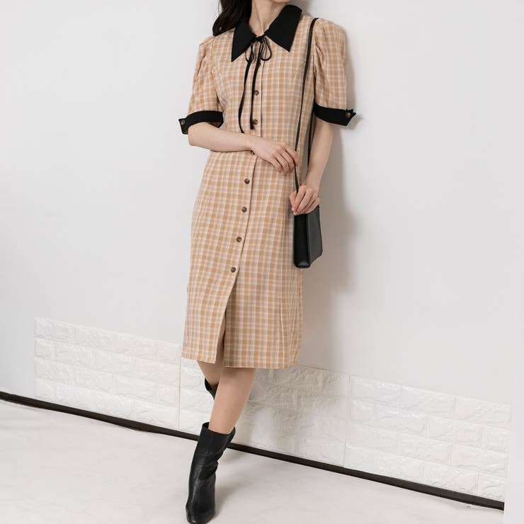 Rakutao様バーバリーワンピースチェックワンピースオールインワンショートパン レッド（赤）系 Burberry(バーバリー) ワンピース