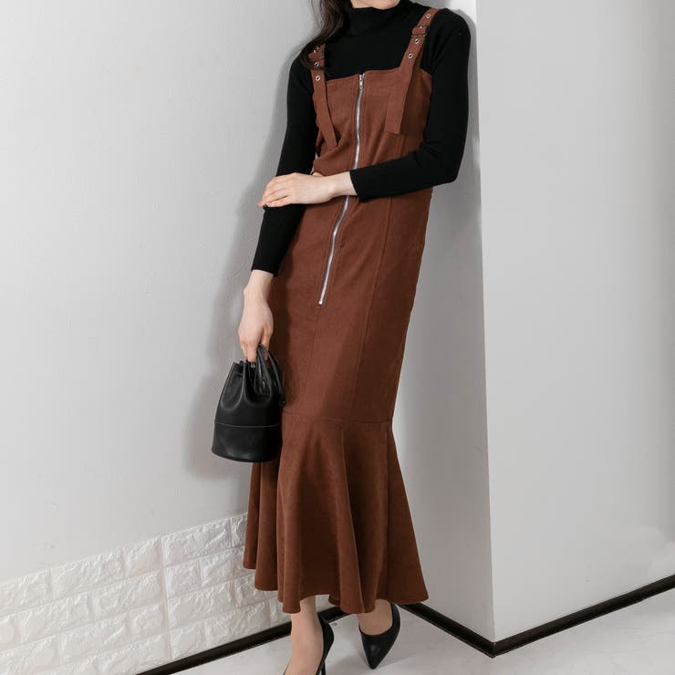 フロントZIP マーメイドワンピース | Pumpkin  Port | 詳細画像8