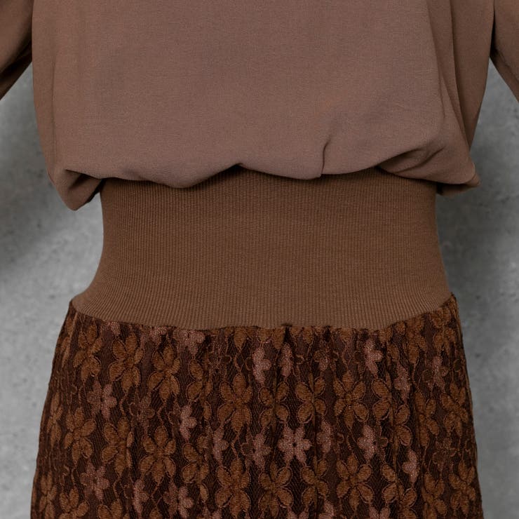 ウエスト切替 マーメードワンピース | Pumpkin  Port | 詳細画像17