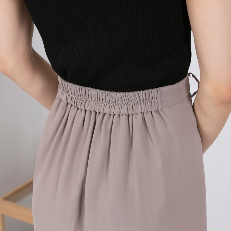 リボンベルト付き シアー マーメイドスカート | Pumpkin  Port | 詳細画像16 