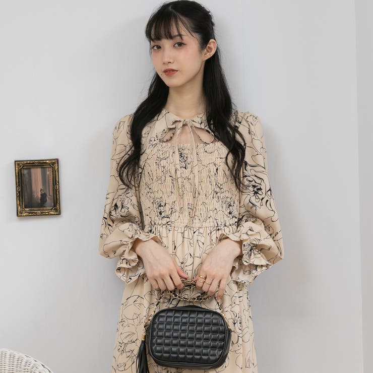 2WAY 前後リバーシブル ワンピース[品番：PPNW0003385]｜Pumpkin