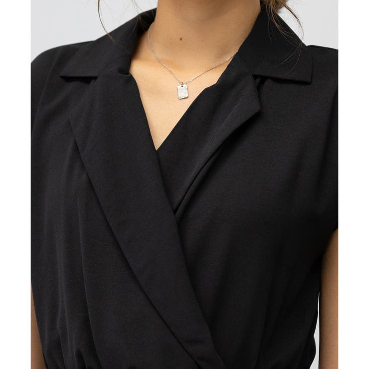 大人見え ハイウエスト 花柄リボンベルト ミディ丈 ワンピース | Pumpkin  Port | 詳細画像17 