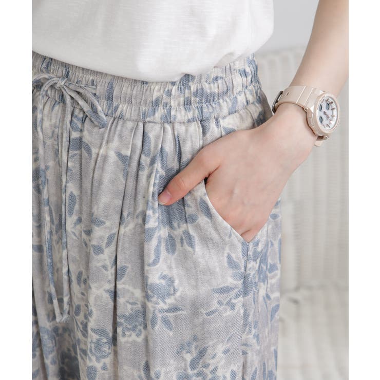 アソート柄ワイドイージーパンツ | Pumpkin  Port | 詳細画像19 